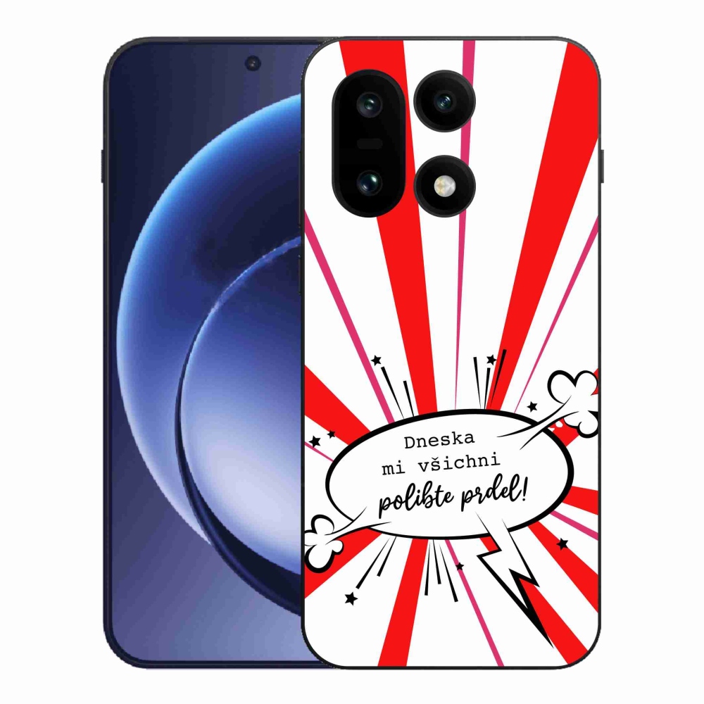 Gél borító mmCase on One Plus 15 - vicces szöveg 15 fehér háttérrel