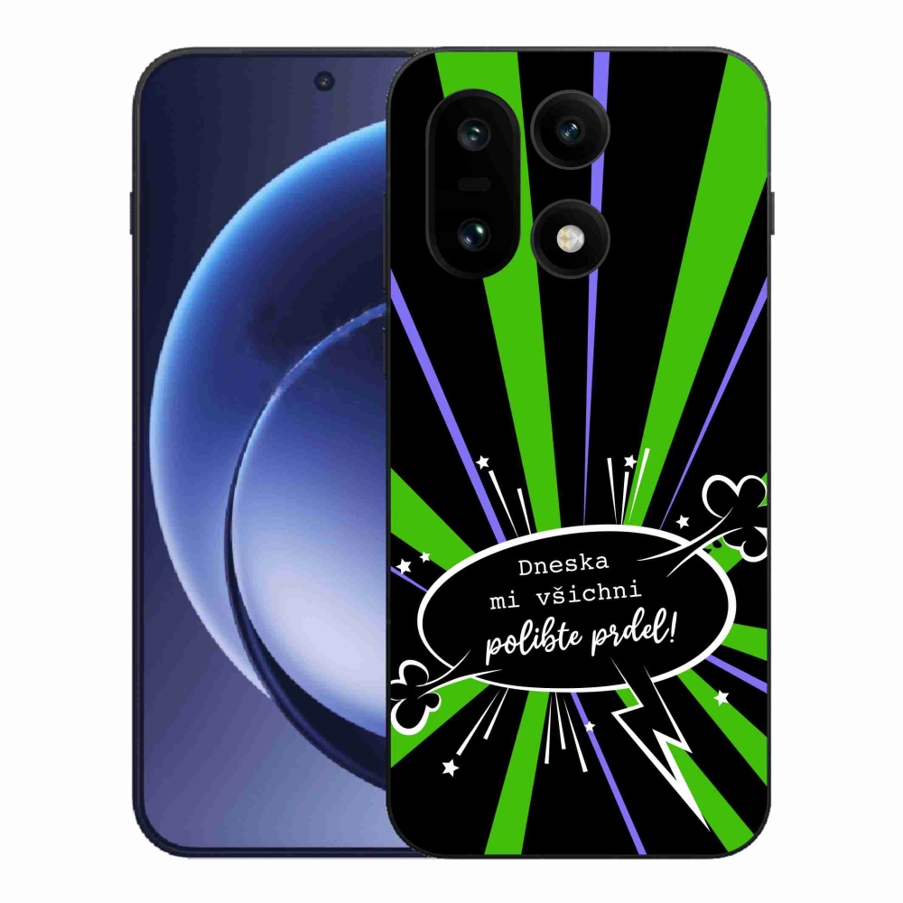 Gél borító mmCase on One Plus 15 - vicces szöveg 15 fekete háttér