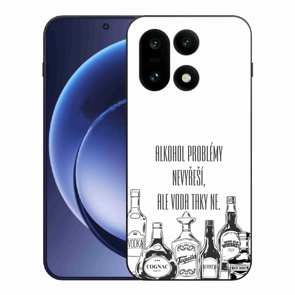 Gél borító mmCase on One Plus 15 - vicces szöveg fehér háttérrel