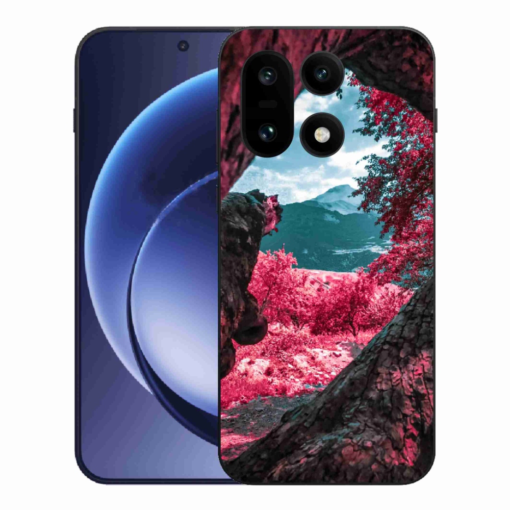 Zselés borítás mmCase a One Plus 15-ön - hegyi kilátás