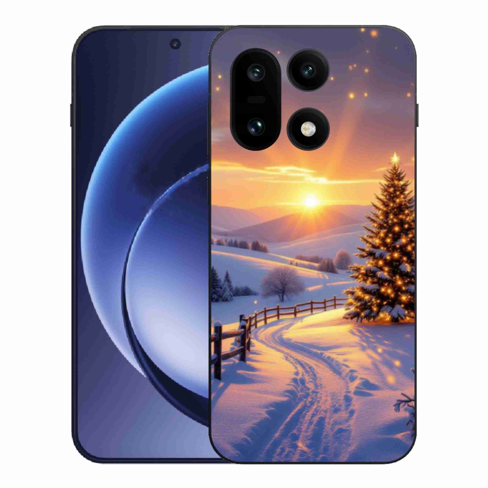 Zselés borítás mmCase a One Plus 15-öshöz - téli tájkép