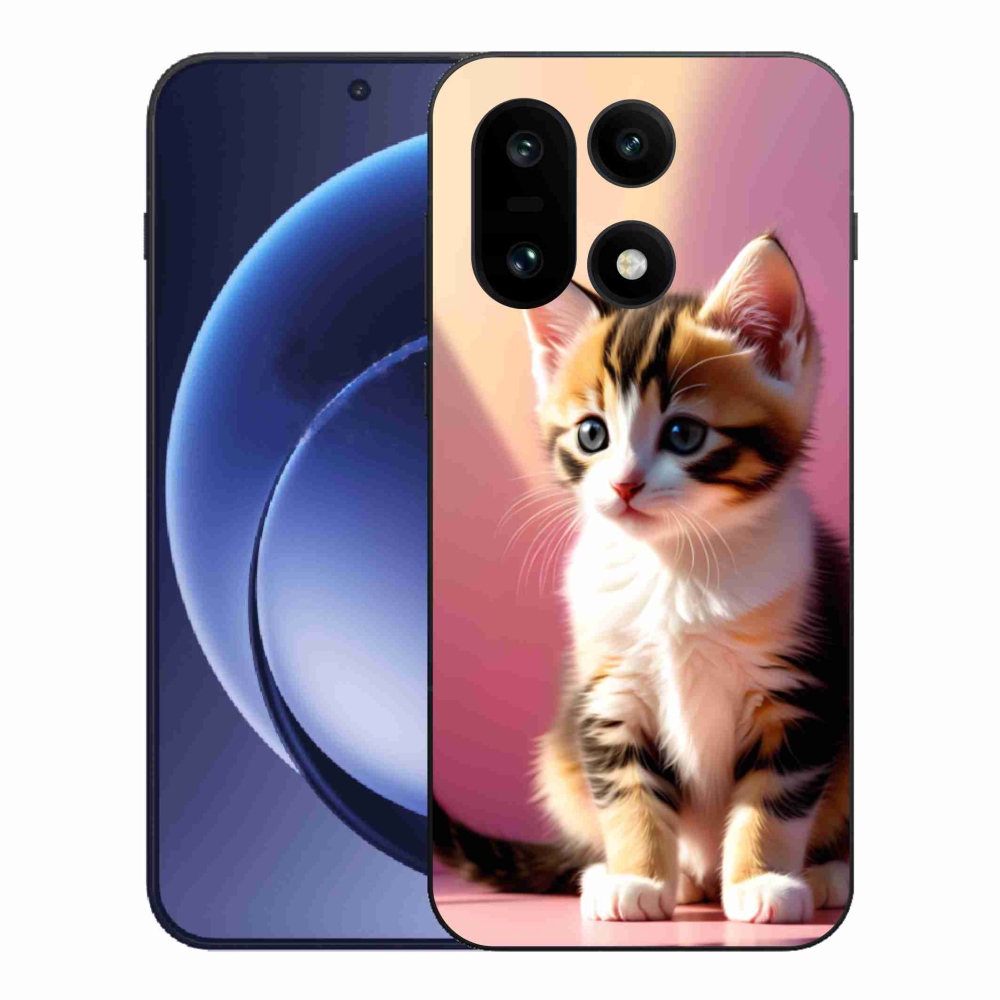 Zselés borítás mmCase a One Plus 15 készülékhez - kíváncsi cica 2