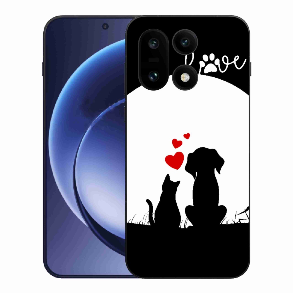 Zselés borítás mmCase a One Plus 15 készülékhez - állatszerelem