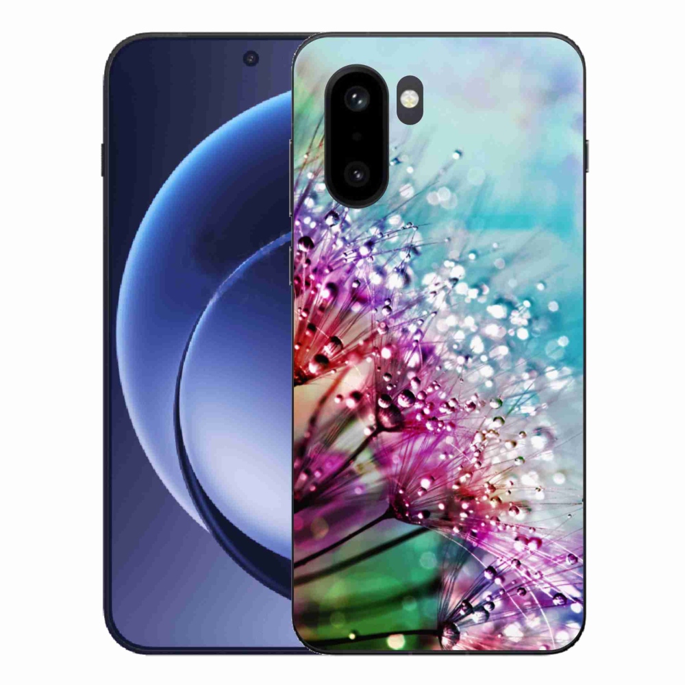 Zselés tok mmCase a One Plus 15R készülékhez - színes virágok