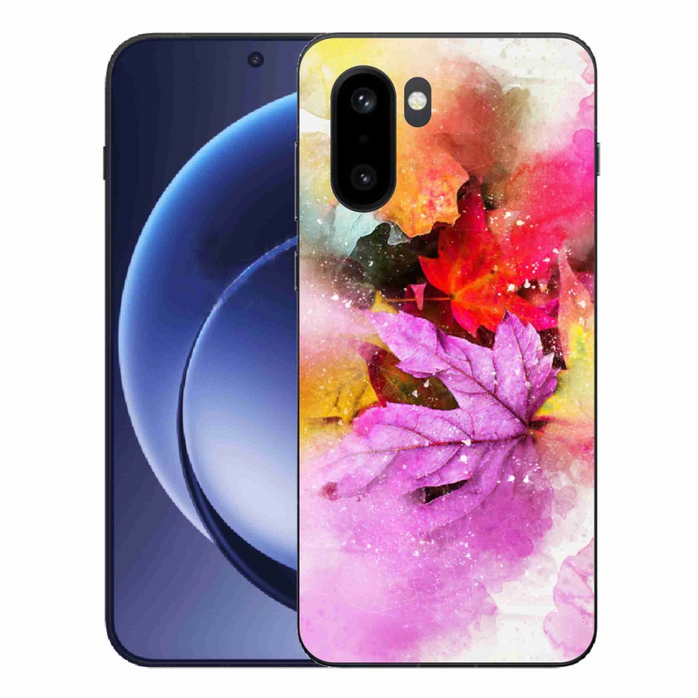 Zselés tok mmCase a One Plus 15R-hez - színes levelek
