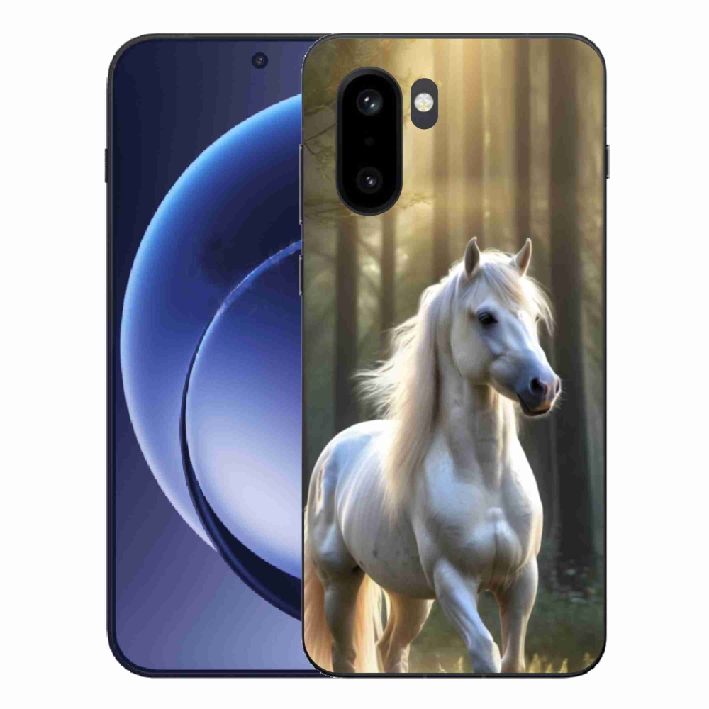 Zselés tok mmCase a One Plus 15R-hez - fehér ló 3
