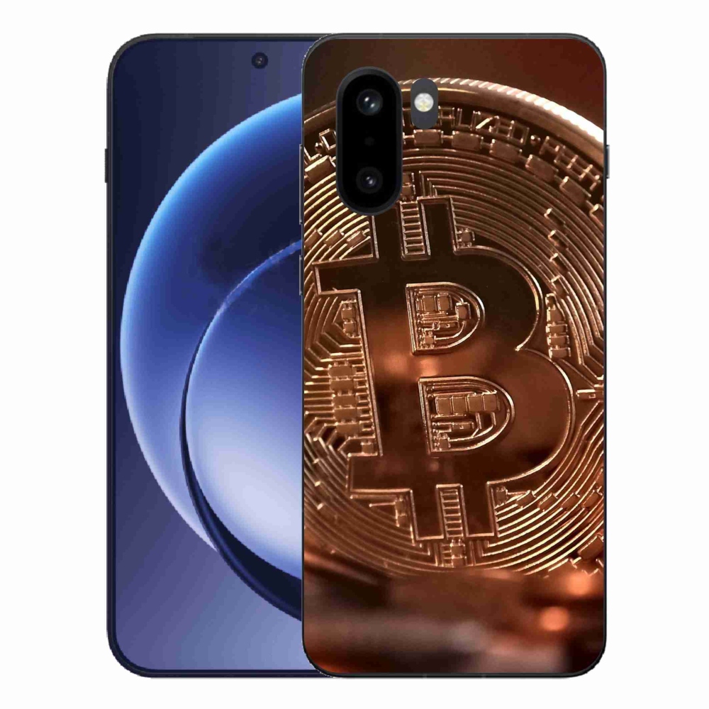 Zselés borítás mmCase a One Plus 15R számára - bitcoin
