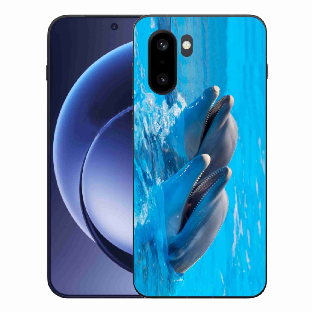 Zselés tok mmCase a One Plus 15R készülékhez - delfinek