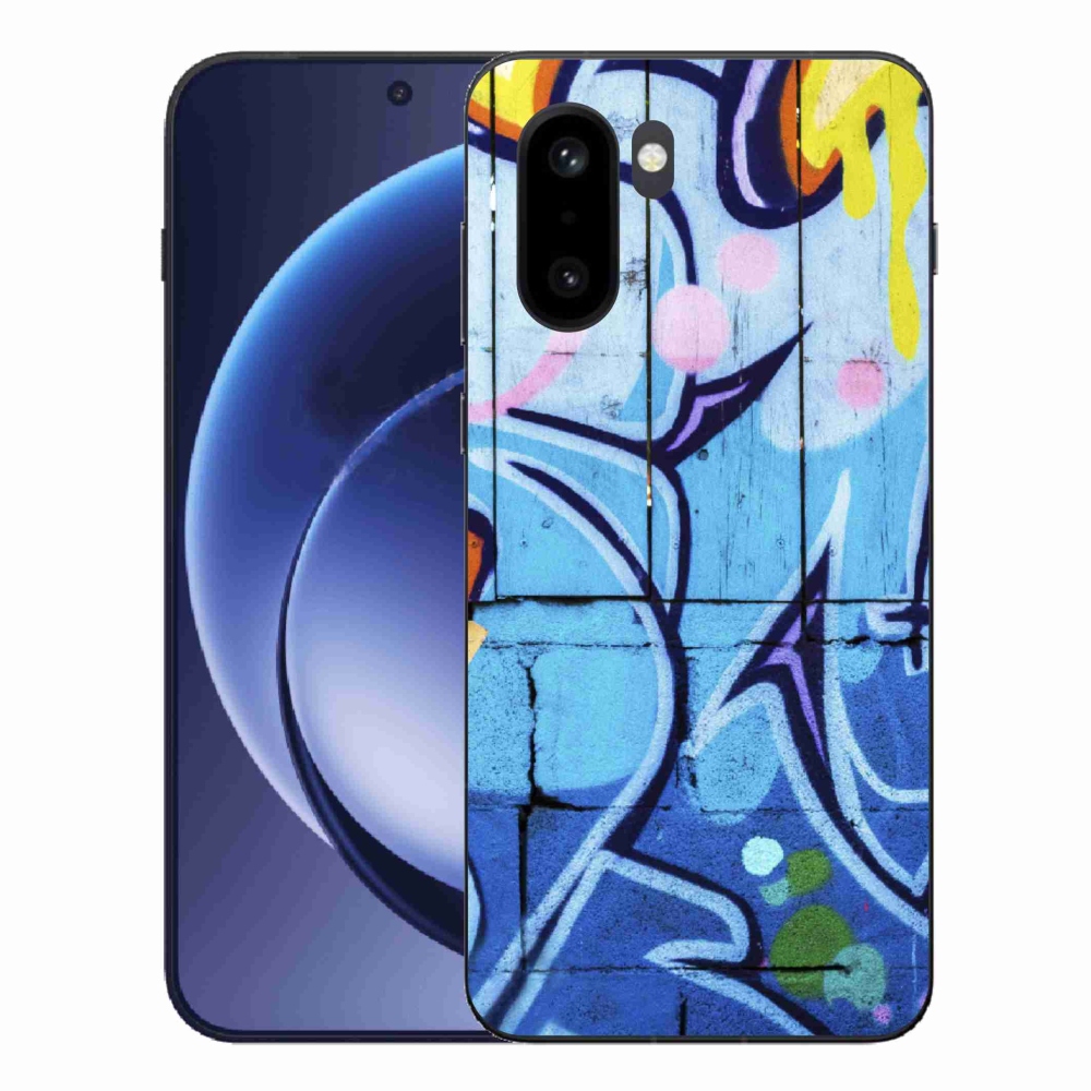 Zselés borítás mmCase a One Plus 15R készülékhez - graffiti