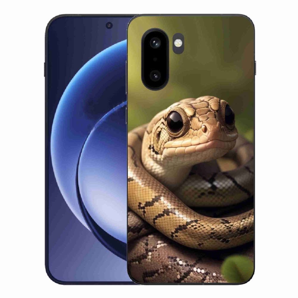 Zselés borítás mmCase a One Plus 15R-hez - kígyó 1