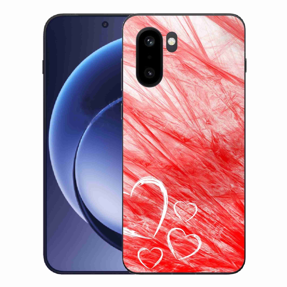 Zselés borítás mmCase a One Plus 15R készülékhez - szív