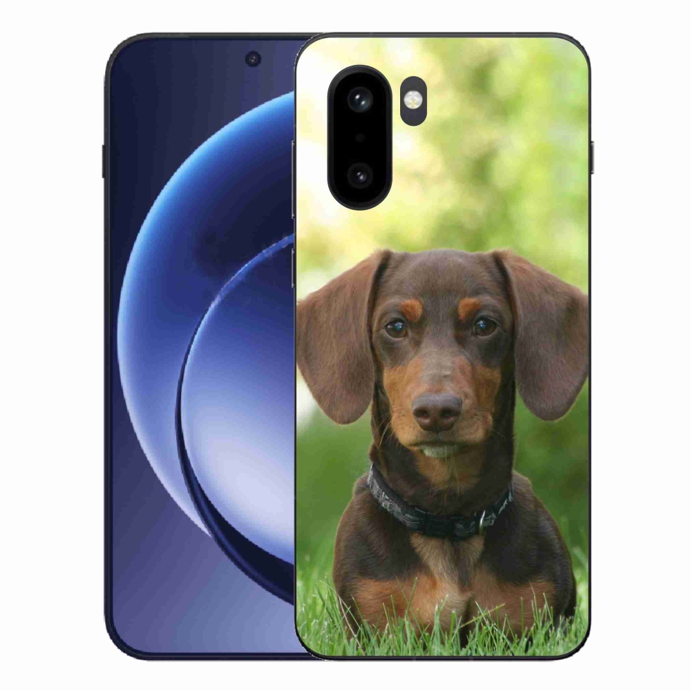 Zselés borítás mmCase for One Plus 15R - barna tacskó