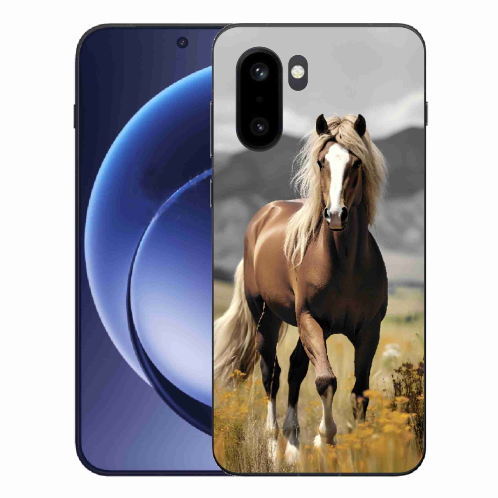 Zselés tok mmCase a One Plus 15R-hez - barna ló 1