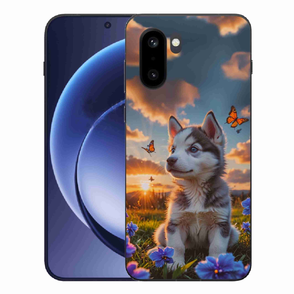 Zselés borítás mmCase a One Plus 15R készülékhez - husky naplementében