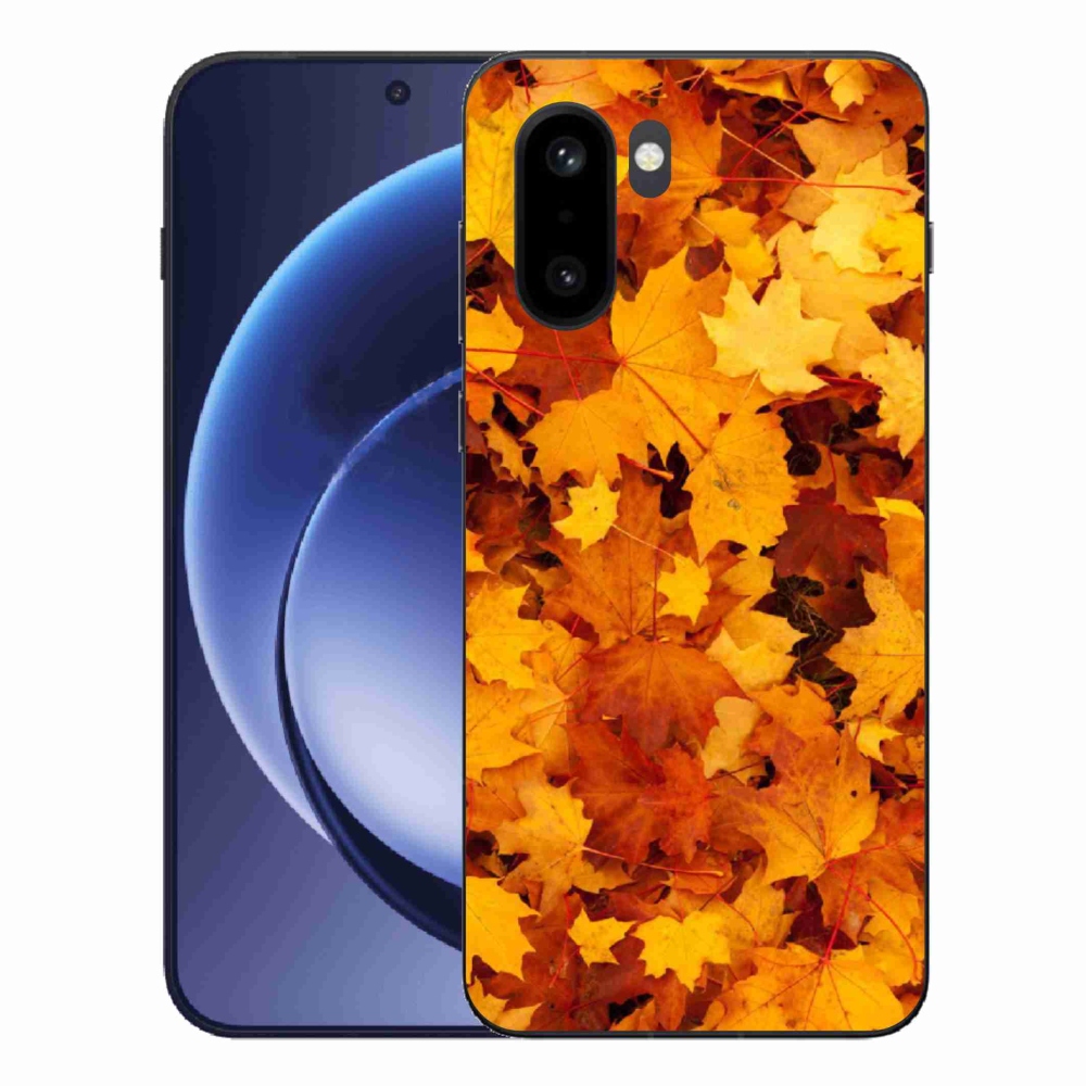 Zselés tok mmCase a One Plus 15R készülékhez - juharlevelek