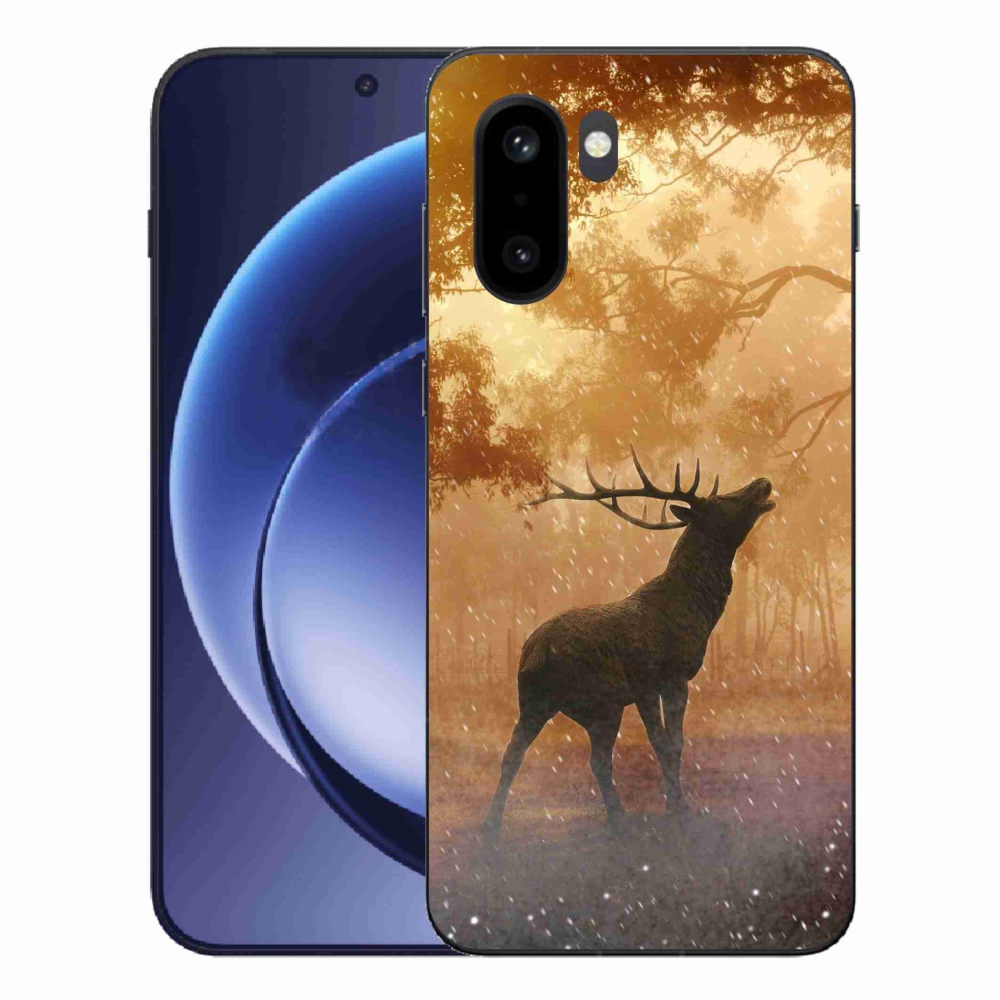 Zselés borítás mmCase for One Plus 15R - szarvasok a szarvasbőgésben