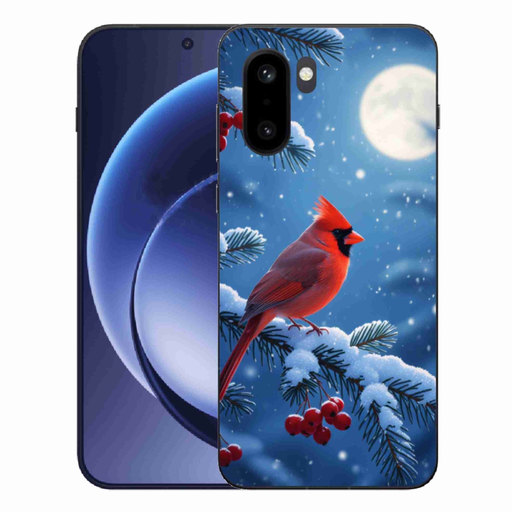 Zselés tok mmCase a One Plus 15R készülékhez - kardinálpiros színben