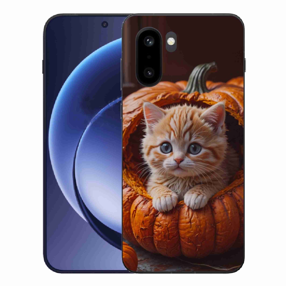 Zselés borítás mmCase a One Plus 15R készülékhez - cica és tök 2