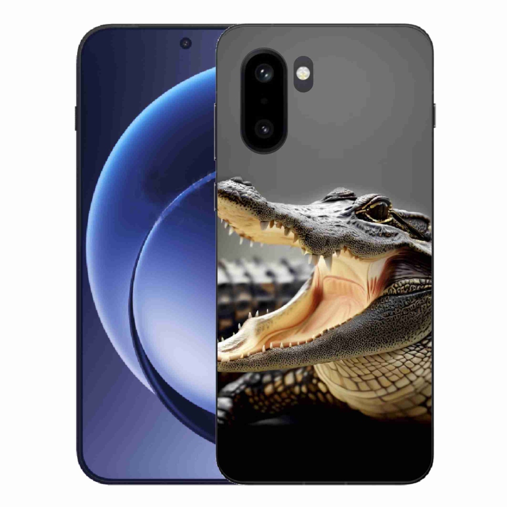 Zselés tok mmCase One Plus 15R-hez - krokodil