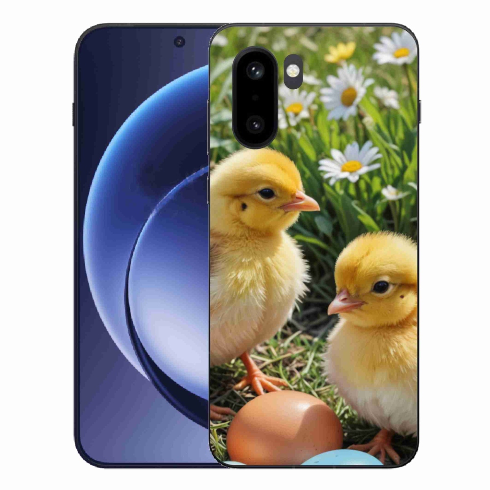 Zselés tok mmCase a One Plus 15R készülékhez - csibék