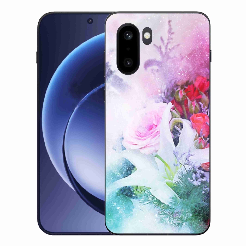 Zselés borítás mmCase a One Plus 15R készülékhez - virág 4