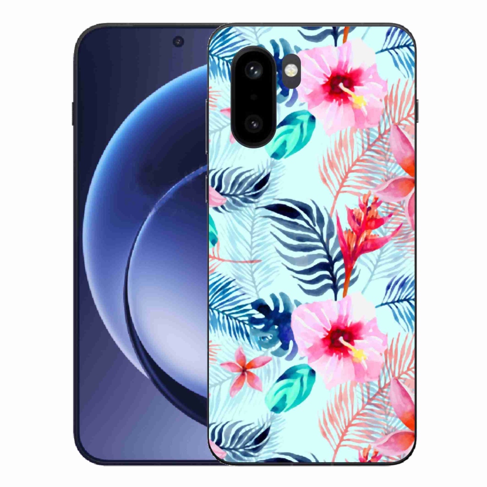 Zselés tok mmCase a One Plus 15R-hez - virágok