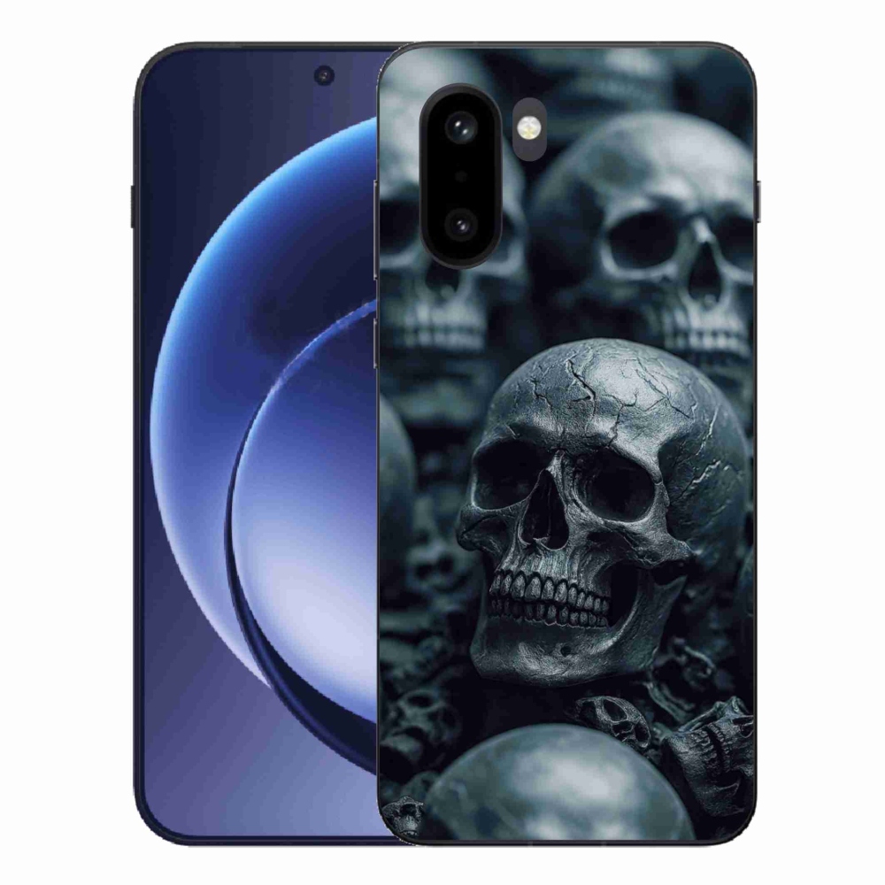 Zselés borítás mmCase a One Plus 15R készülékhez - koponya 2