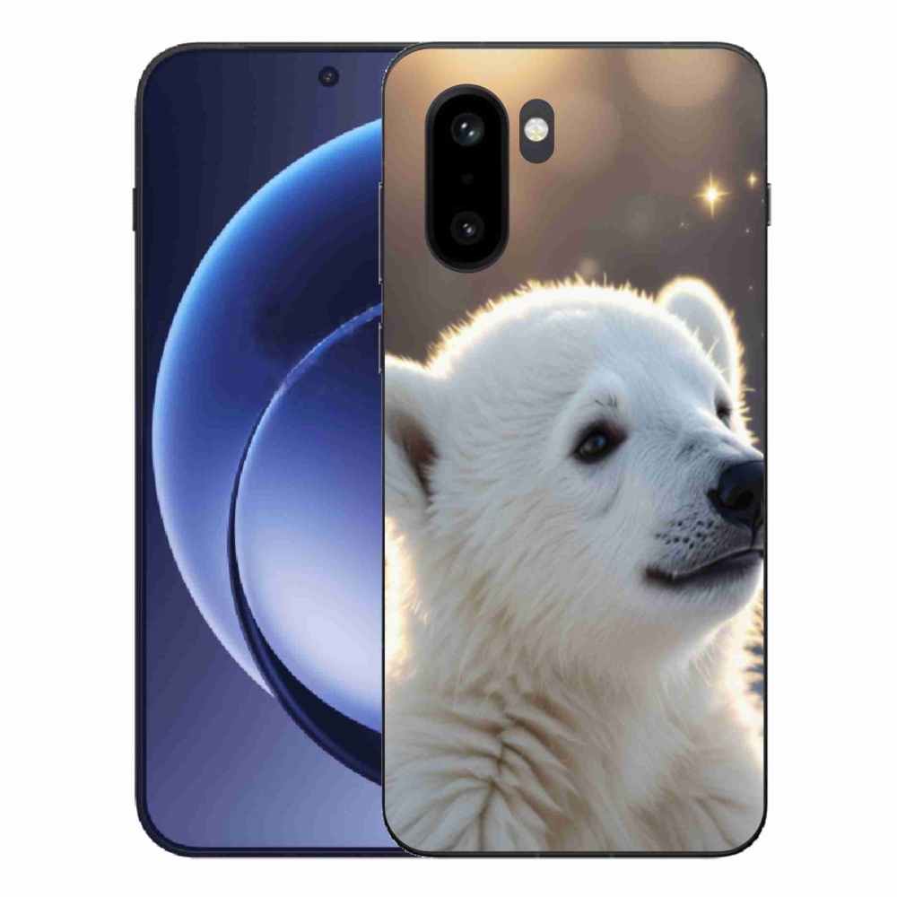 Zselés tok mmCase a One Plus 15R készülékhez - jegesmedve