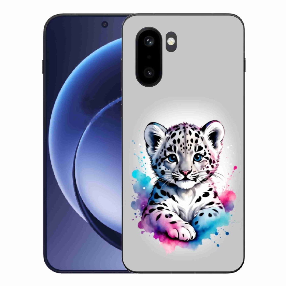 Gél borítás mmCase a One Plus 15R készülékhez - leopárd kölyök