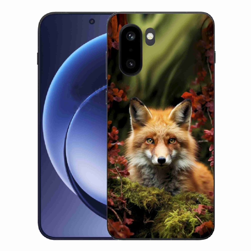 Zselés borítás mmCase for One Plus 15R - róka az erdőben