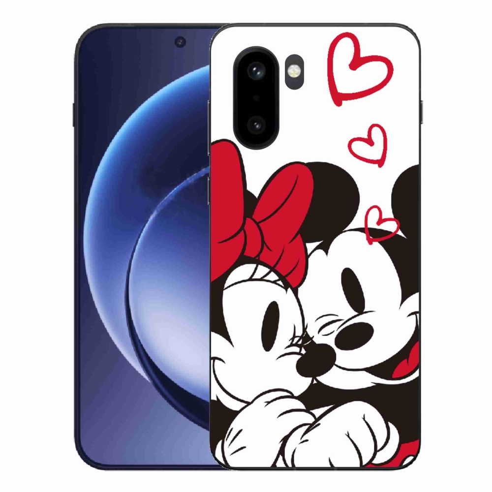 Zselés borítás mmCase a One Plus 15R készülékhez - minnie és mickey