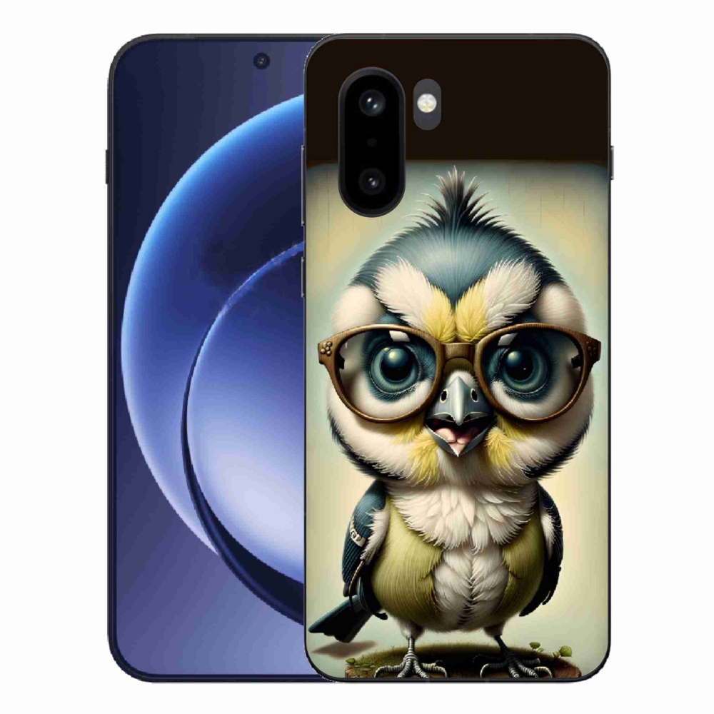 Zselés borítás mmCase a One Plus 15R-hez - cub szemüveggel