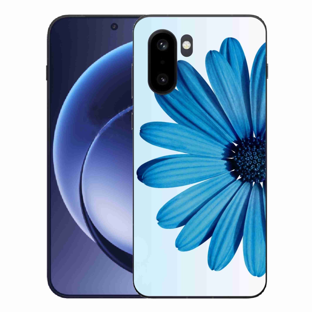 Zselés tok mmCase a One Plus 15R-hez - kék margaréta