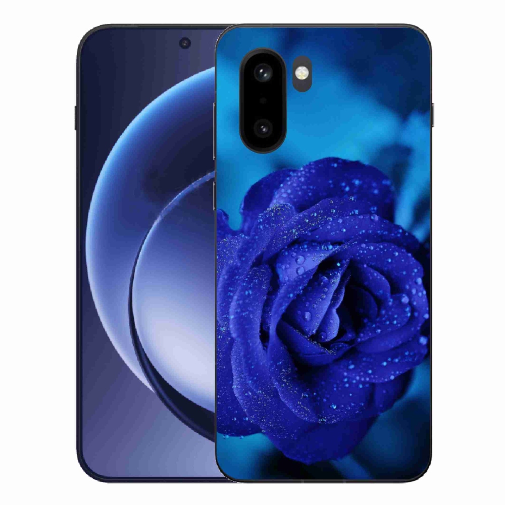 Zselés tok mmCase a One Plus 15R készülékhez - kék rózsa