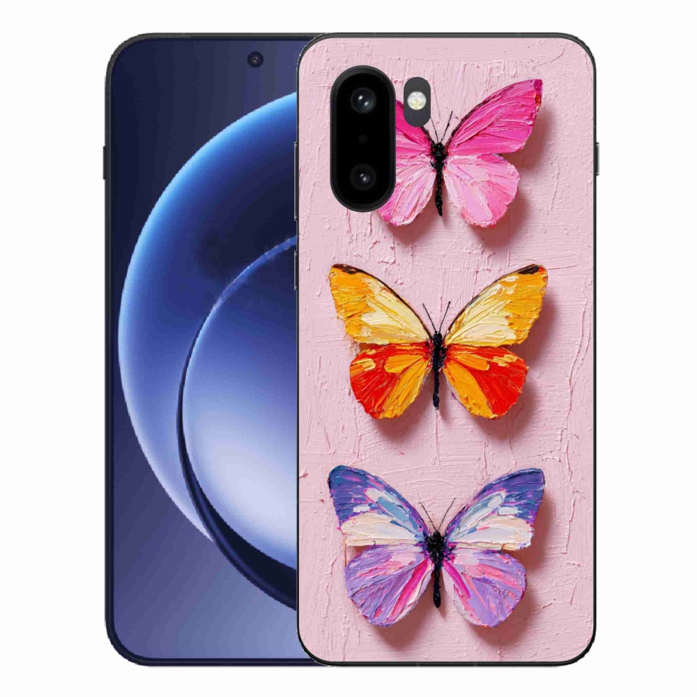 Zselés borítás mmCase a One Plus 15R-hez - pillangó szentháromság