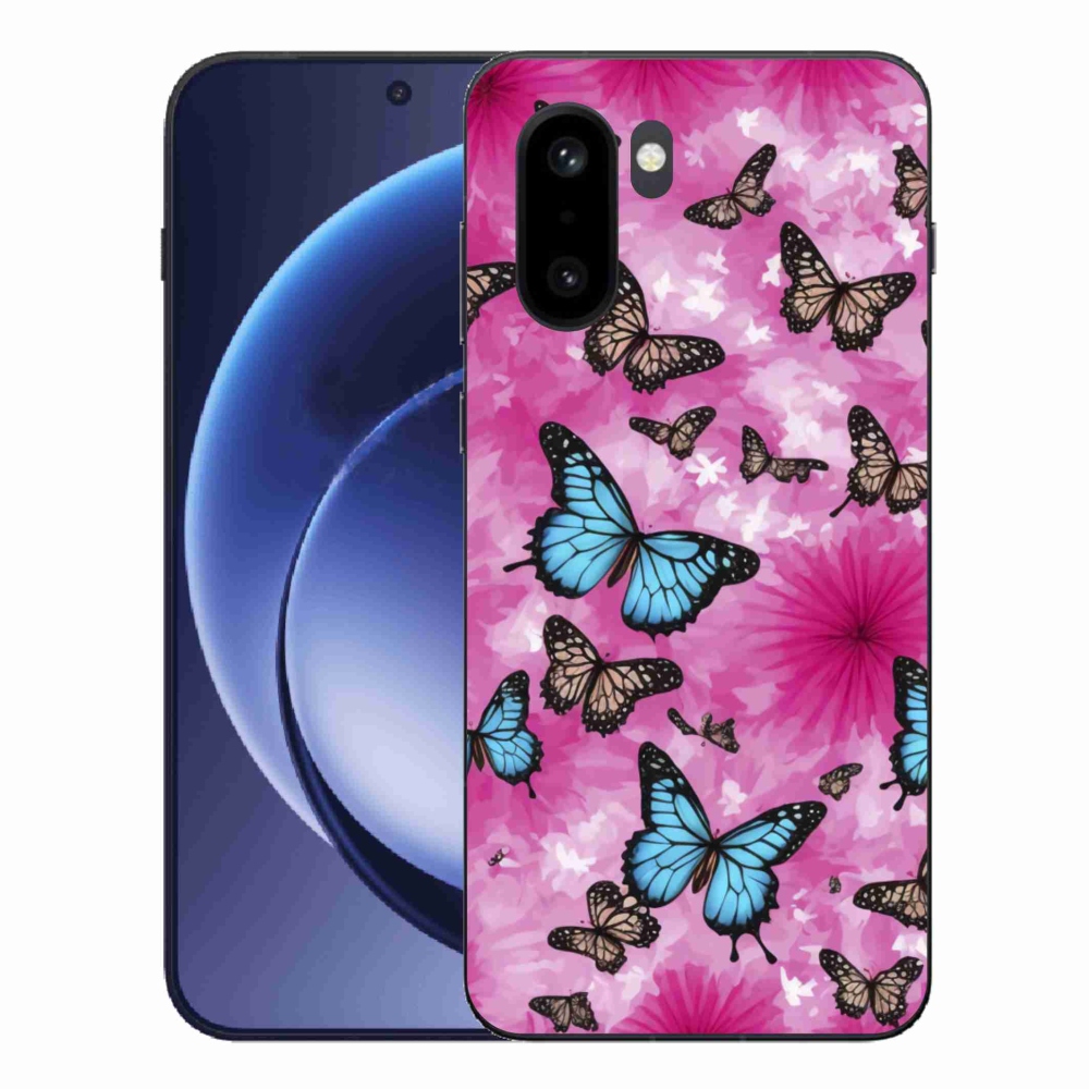 Zselés borítás mmCase a One Plus 15R készülékhez - pillangókert