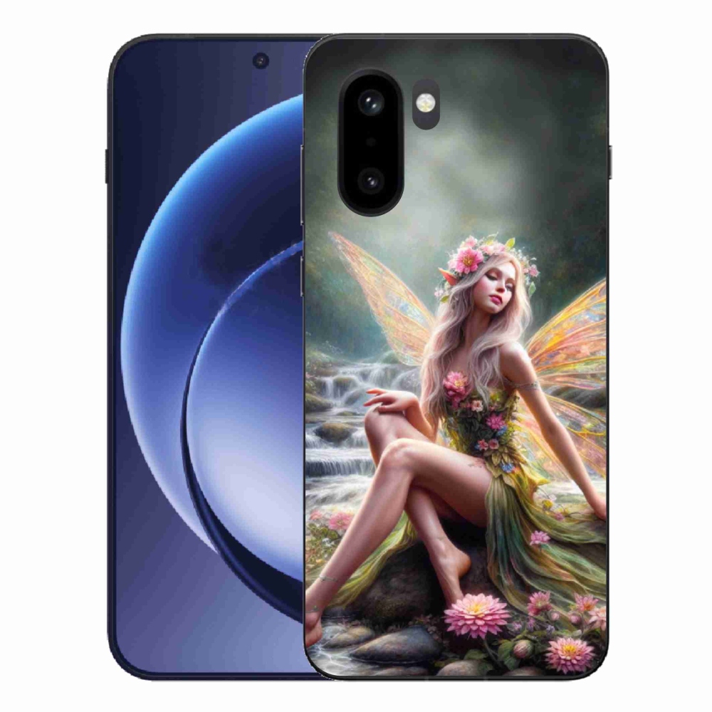 Zselés borítás mmCase a One Plus 15R-hez - pillangó nő 1
