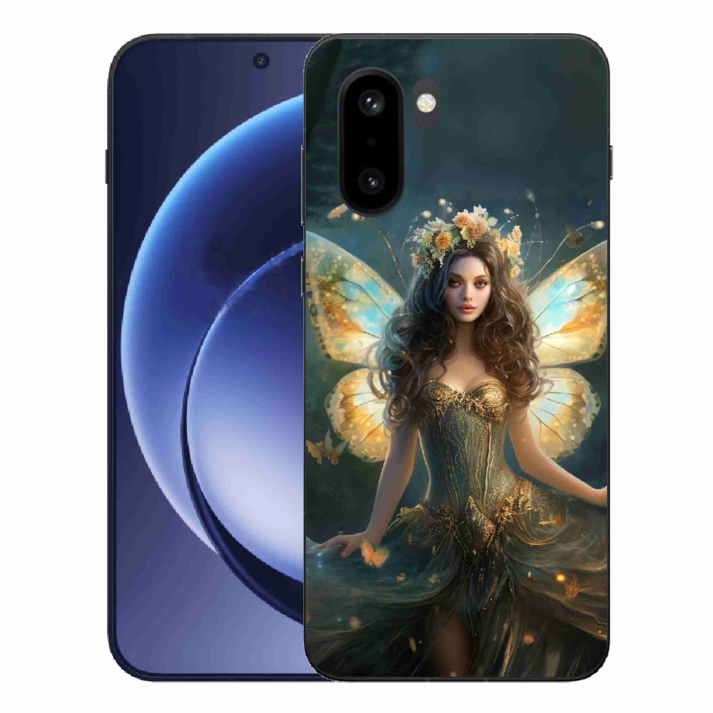 Zselés borítás mmCase a One Plus 15R készülékhez - pillangó nő