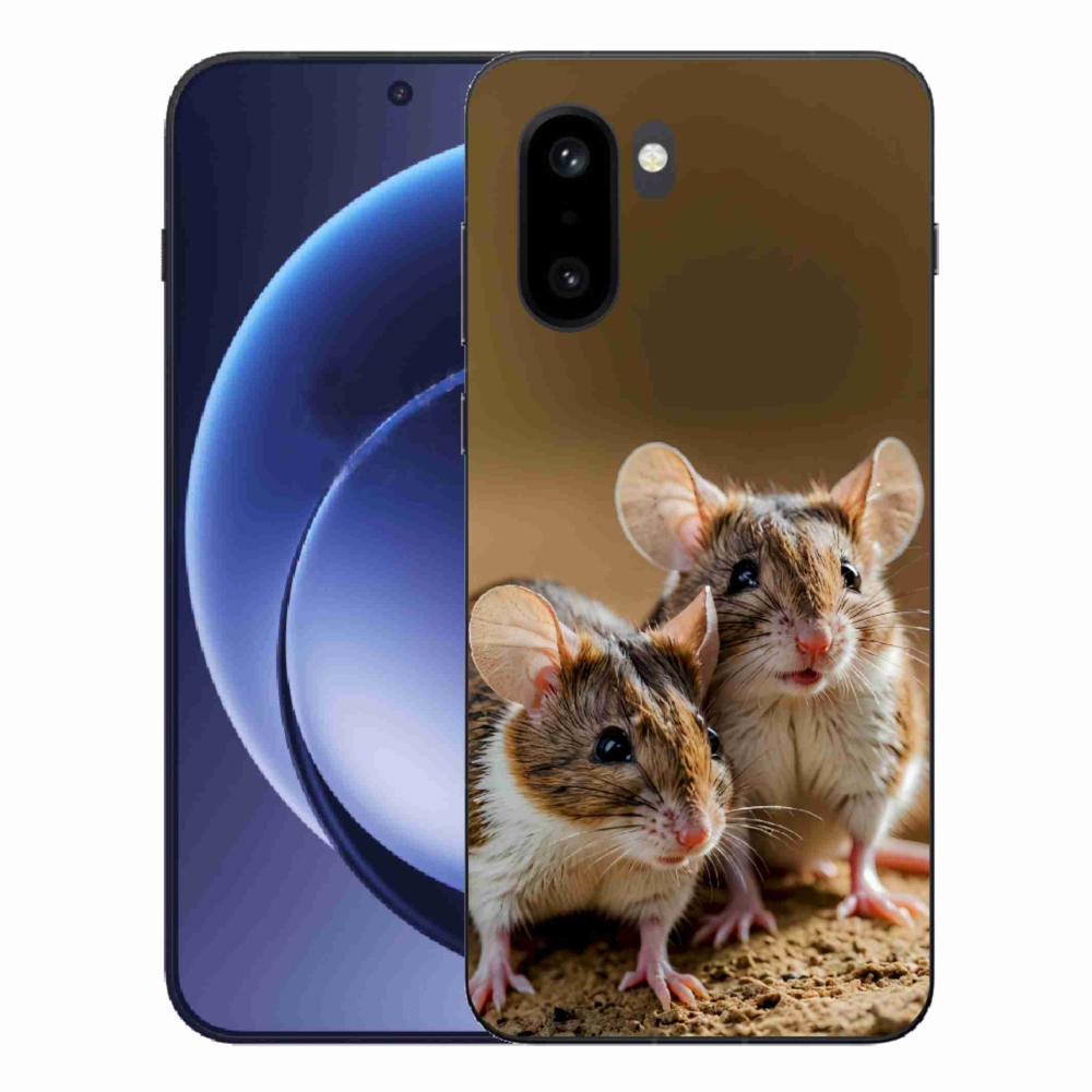 Zselés borítás mmCase a One Plus 15R-hez - egér duo