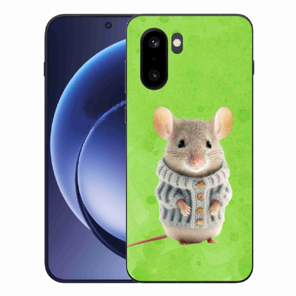 Zselés borítás mmCase a One Plus 15R-hez - egér pulóverben