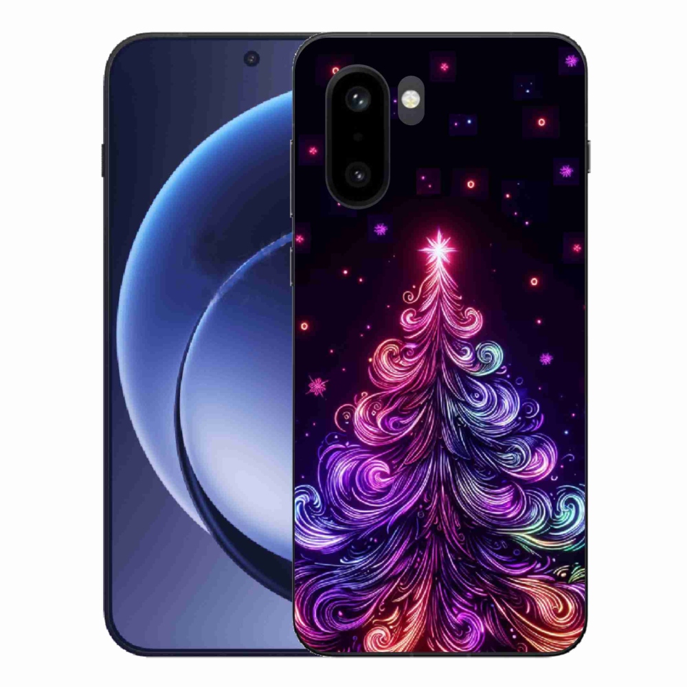 Gél borítás mmCase for One Plus 15R - neon karácsonyfa 1