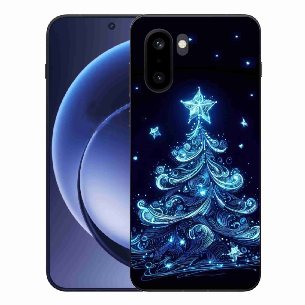 Zselés borítás mmCase a One Plus 15R-hez - neon karácsonyfa 4