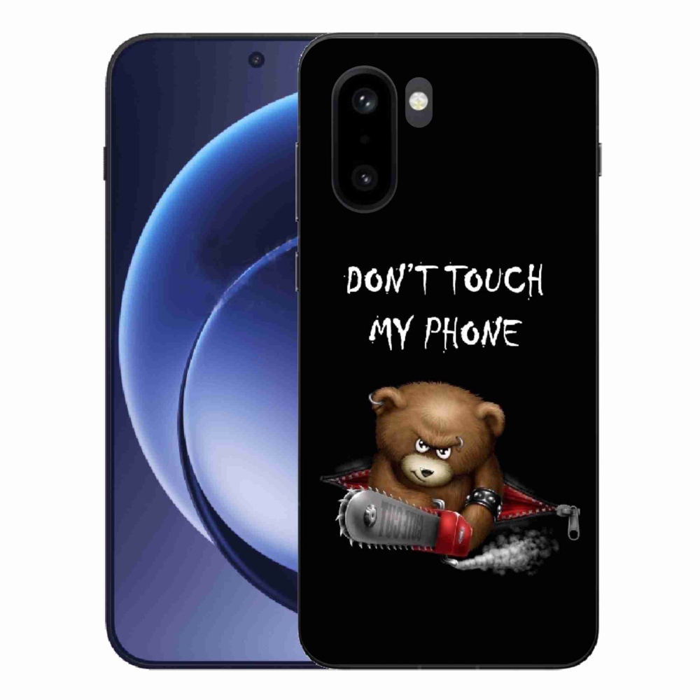 Zselés borítás mmCase a One Plus 15R készülékhez - ne érintse meg a telefont