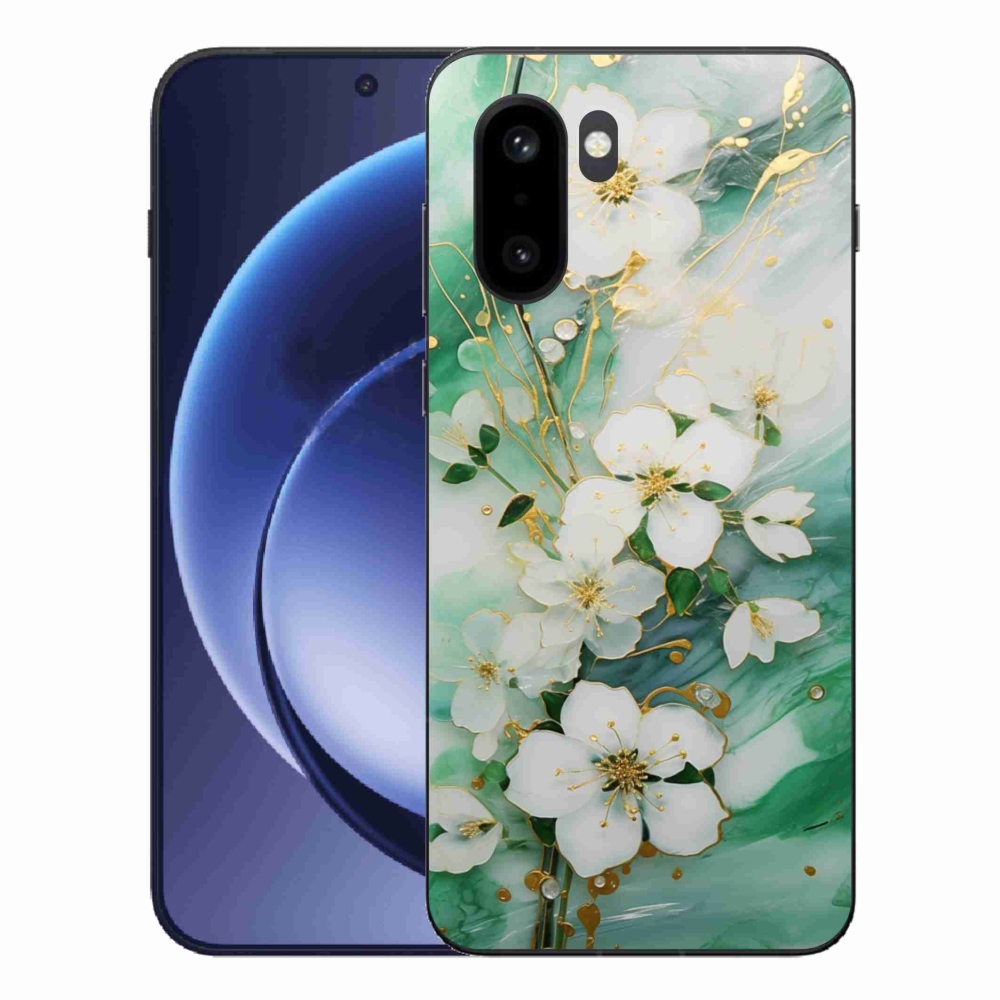 Zselés borítás mmCase a One Plus 15R készülékhez - finom virágok