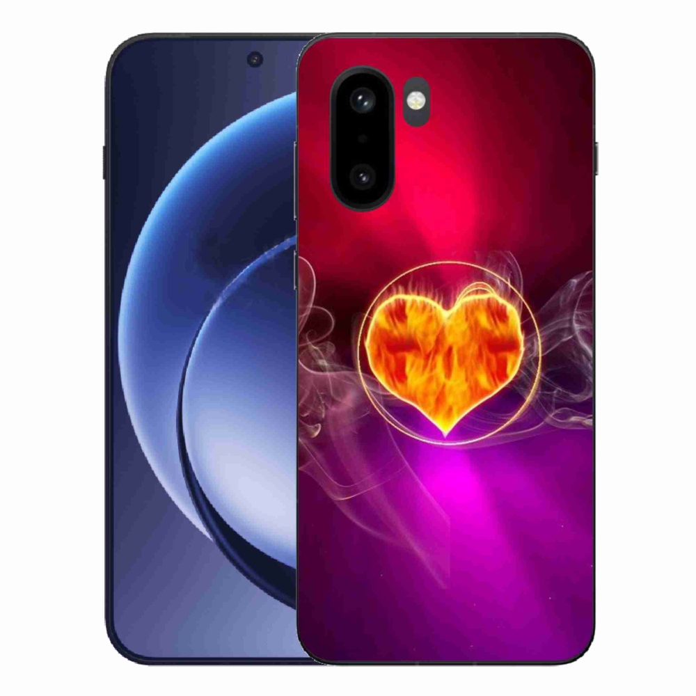 Gél borítás mmCase a One Plus 15R készülékhez - tüzes szív