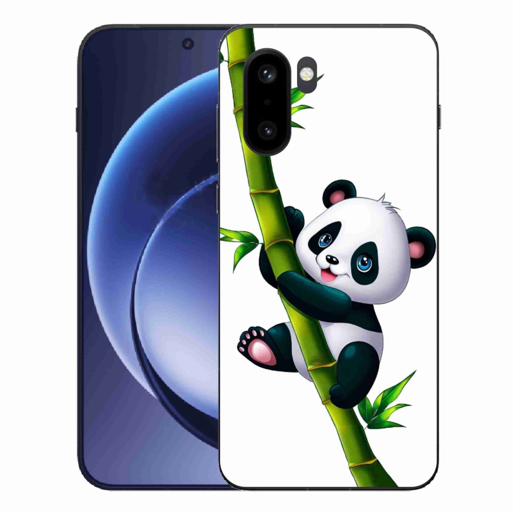 Gél borítás mmCase a One Plus 15R készülékhez - panda a bambuszon