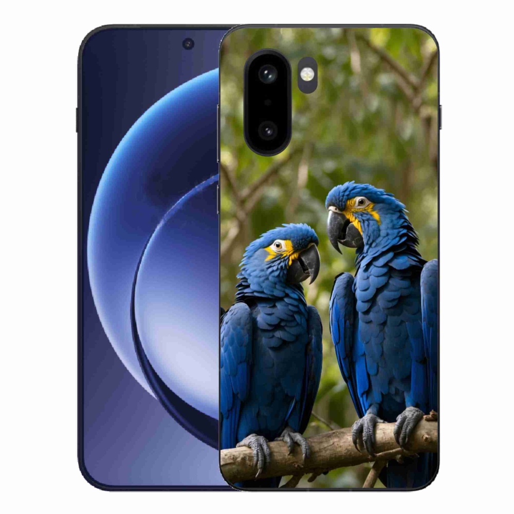 Zselés borítás mmCase a One Plus 15R készülékhez - papagáj duó