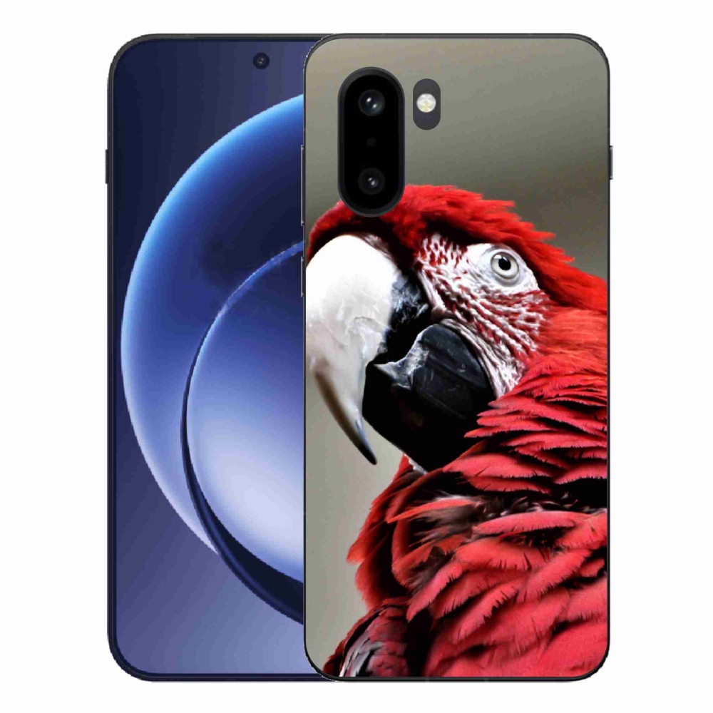 Zselés tok mmCase a One Plus 15R-hez - papagáj ara piros