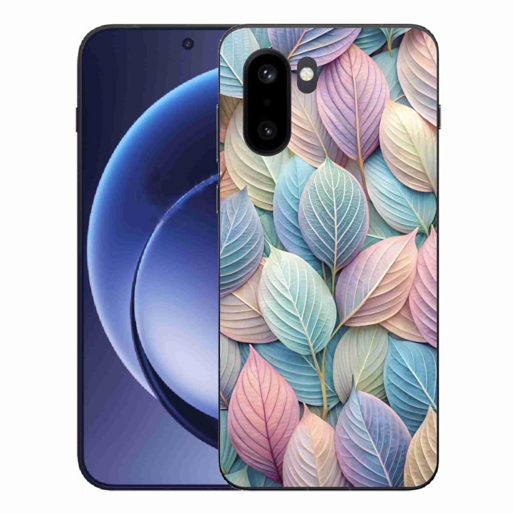 Zselés tok mmCase a One Plus 15R készülékhez - pasztell levelek