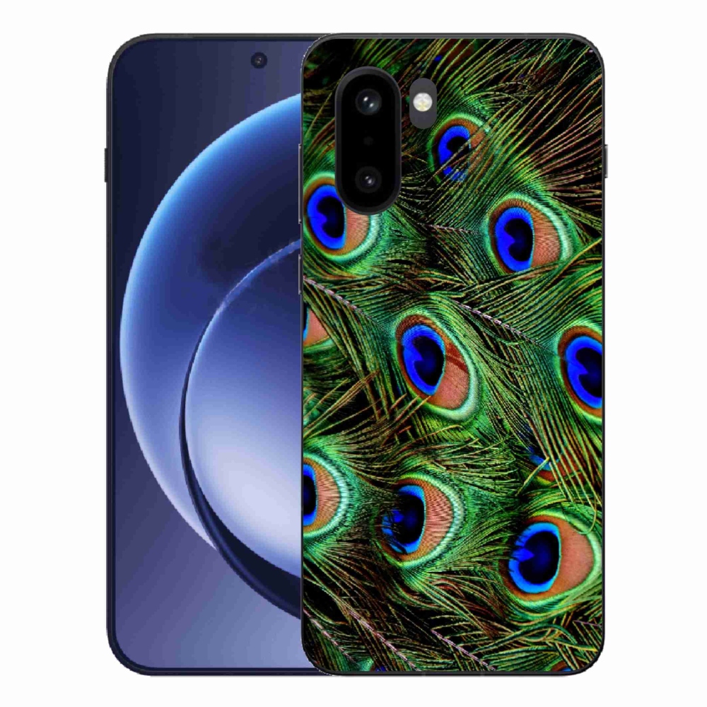 Zselés tok mmCase a One Plus 15R készülékhez - pávatoll